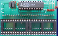 S.E. Watts Electronics AX-RAM FOUR - GR-2 Adapter Board, front side