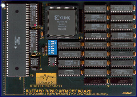 Phase 5 Digital Products Blizzard Turbo Memory - front side