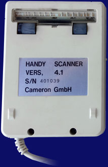 Cameron Handy Scanner - type 4, back side