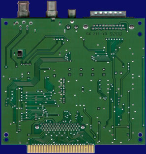 Commodore CDTV II - PAL-Video-Modul, Rückseite