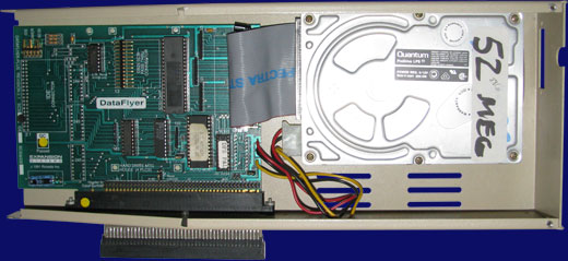 Expansion Systems DataFlyer 500 (Rapid Access Turbo) - SCSI version, inside side