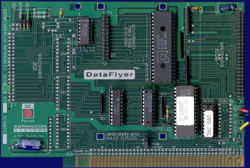 Expansion Systems DataFlyer Plus - SCSI-Version, Vorderseite