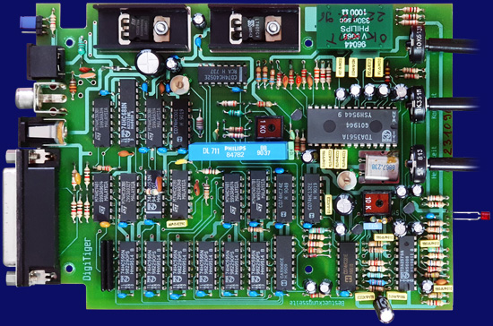 Klaus D. Tute Digi Tiger III - Platine, Vorderseite