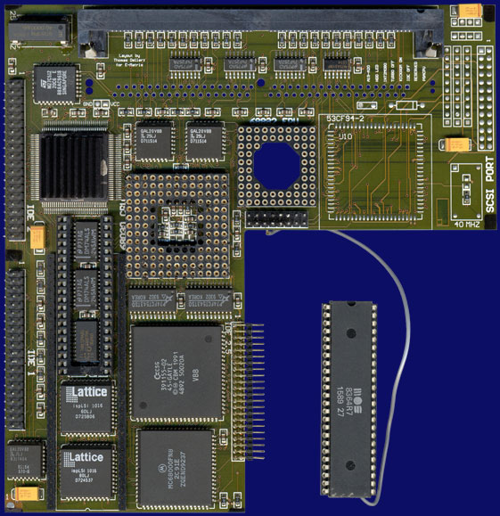 M-Tec E-Matrix 530 (Viper 530) - Version ohne SCSI, Vorderseite