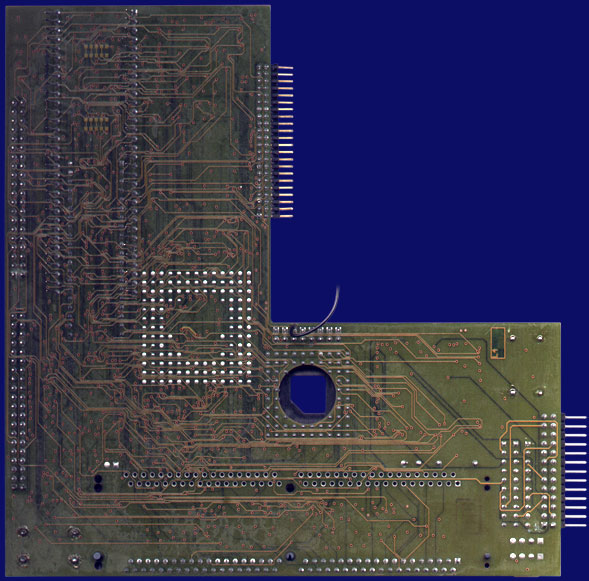 M-Tec E-Matrix 530 (Viper 530) - Version mit SCSI, Rückseite