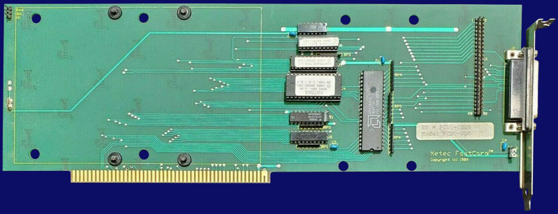 Xetec FastCard - Vorderseite