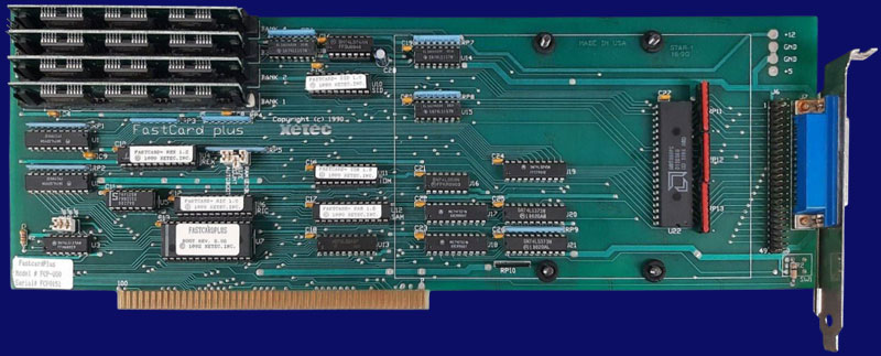 Xetec FastCard Plus - front side