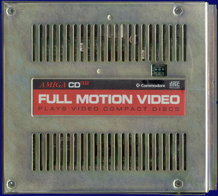 Commodore Full Motion Video - Gehäuse, Vorderseite