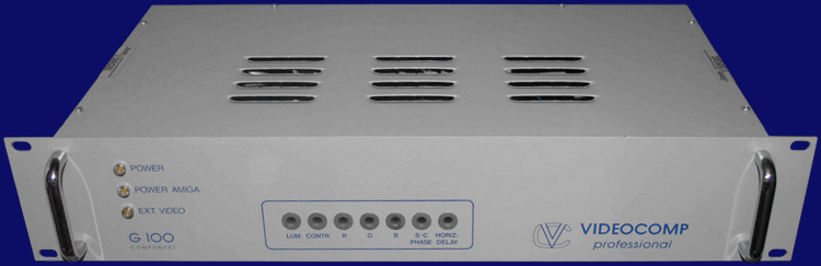Videocomp G-100 - G-100 I, Vorderseite