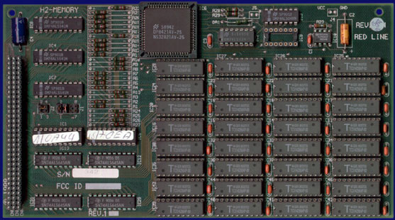 Ronin / IMtronics Hurricane 2800 & Mk2 - RAM board H2-Memory, front side