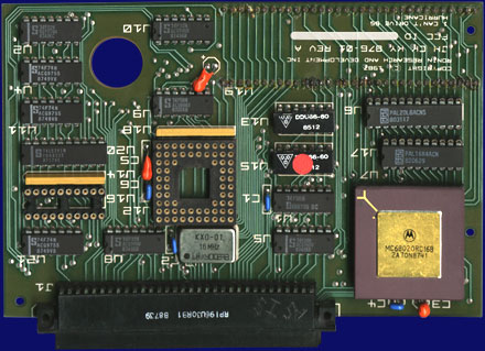 Ronin / IMtronics Hurricane - CPU board, front side