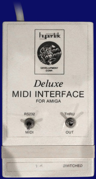 Hypertek / Silicon Springs Development Deluxe MIDI Interface - front side