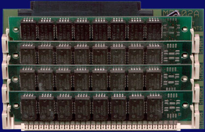 Marpet Developments MP602A - Board with RAM installed, front side