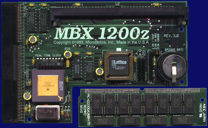 Microbotics MBX 1200 & 1200z - mit RAM, Vorderseite