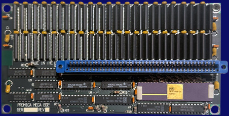 Promiga / Progressive Peripherals & Software MegaBoard 2 - PCB, front side