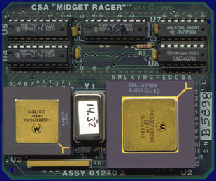 Computer System Associates Midget Racer - front side