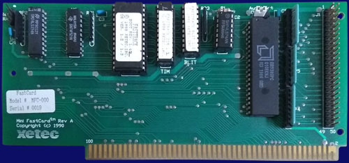 Xetec Mini FastCard - Vorderseite
