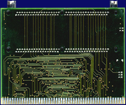 M-Tec 8 MB Fastram for A2000 - Rückseite