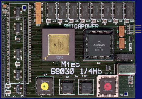 M-Tec / Neuroth Hardware Design 68030 - Vorderseite