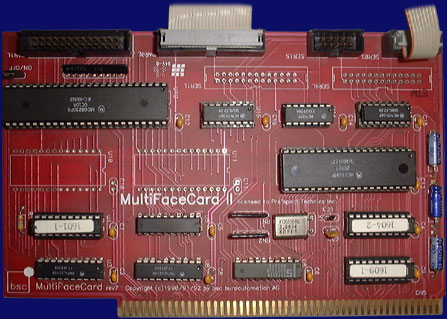 BSC MultiFaceCard 2 / MultiFaceCard 2+ - Rev 7, front side