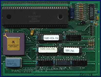 Creative Microsystems Processor Accelerator (PAMC-2000) - Rev. 4, Vorderseite