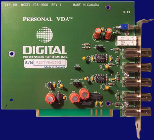 Digital Processing Systems Personal VDA - front side