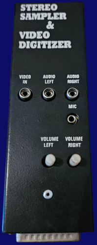 P.G. Elettronica Stereo Sampler & Video Digitizer - front side