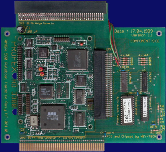 Profex Electronics / Intelligent Memory HD 3300 (HD 500) - mit Controller-Karte, Vorderseite