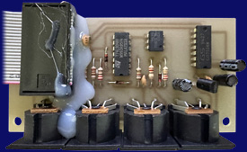 Microdeal ProMIDI Interface - Platine, Vorderseite
