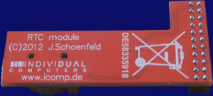 Individual Computers RTC Module - back side