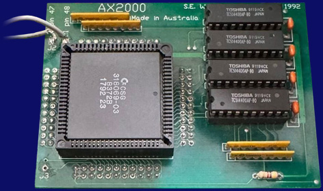 S.E. Watts Electronics AX2000 - top side