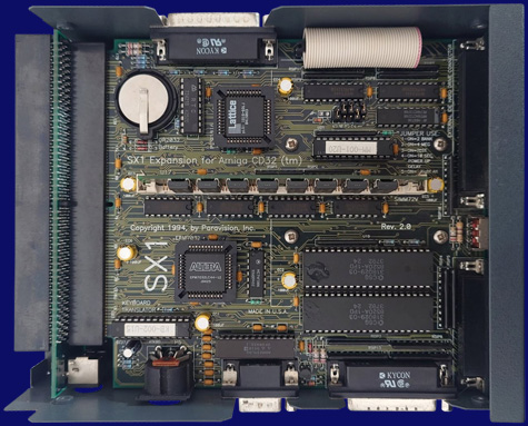 Paravision / Microbotics SX-1 - v2.0, top side
