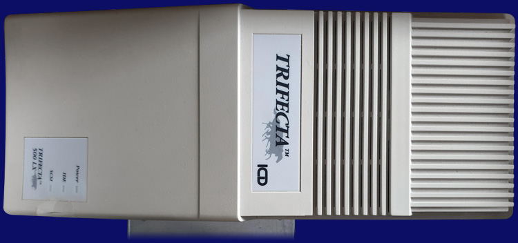 ICD Trifecta LX & EC - A500-Version, Oberseite