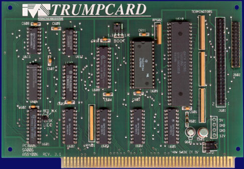 Interactive Video Systems Trumpcard 2000 - TrumpCard, front side