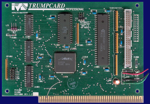 Interactive Video Systems Trumpcard Professional 2000 - Rev 1.2, front side