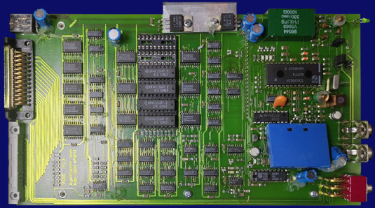 Merkens EDV VD-4 - PCB, front side