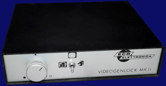 ECR Elettronica Videogenlock Mk II / Mk II Plus - front side