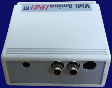 Rombo Productions Vidi Amiga 12 RT / 24 RT - back side
