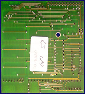 Rombo Productions Vidi Amiga 12 RT / 24 RT - RAM board, back side