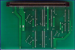 Commodore Wraptest / A1000 Diagnostic Board - ROM-Cartridge, Rückseite