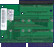 Commodore Amiga 4000T - Anschluss-Modul / SCSI-Terminator  Rückseite