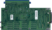 Commodore A590 - PCB back side