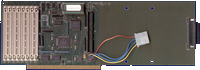 Great Valley Products Impact A2000-HC+8 Series II - Rev. II mit RAM und Guru-ROM Vorderseite