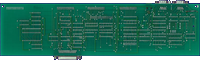 Commodore Wraptest / A1000 Diagnostic Board - Main board back side