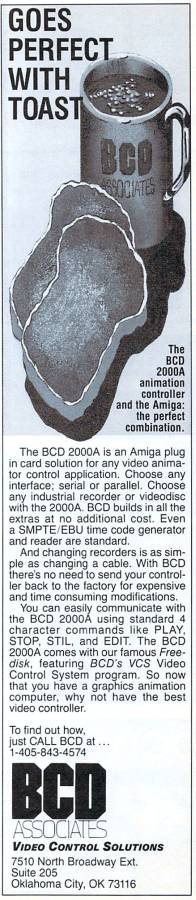 BCD Associates BCD-2000A - Zeitgenössische Werbung - Datum: 1992-03, Herkunft: US