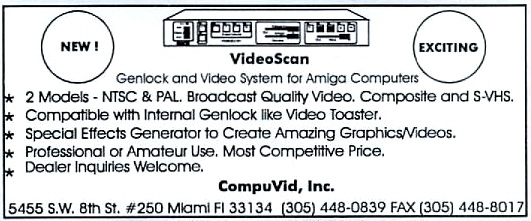 CompuVid VideoScan - Vintage Advert - Date: 1994-03, Origin: US
