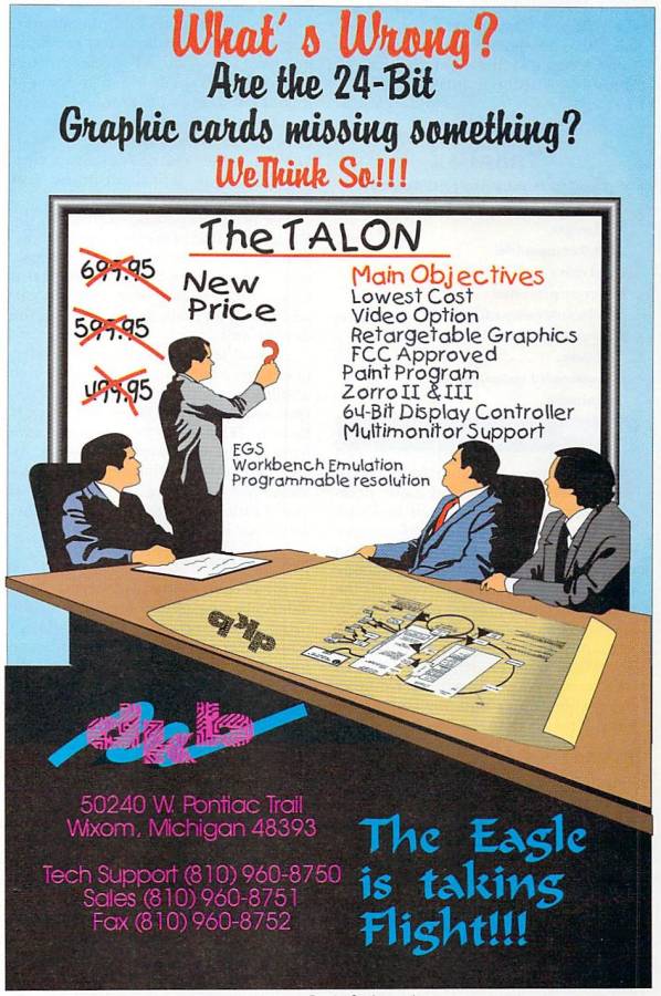 DKB The Talon - Zeitgenössische Werbung - Datum: 1994-08, Herkunft: US