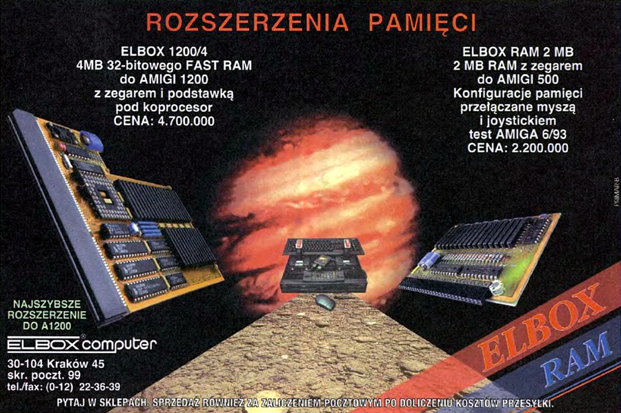 Elbox 1200/4 - Zeitgen&ouml;ssische Werbung - Datum: 1994-07, Herkunft: PL