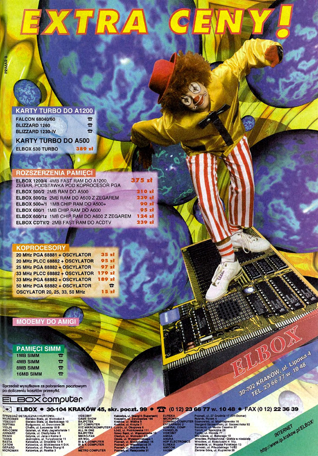 Elbox 1200/4 - Zeitgen&ouml;ssische Werbung - Datum: 1996-05, Herkunft: PL