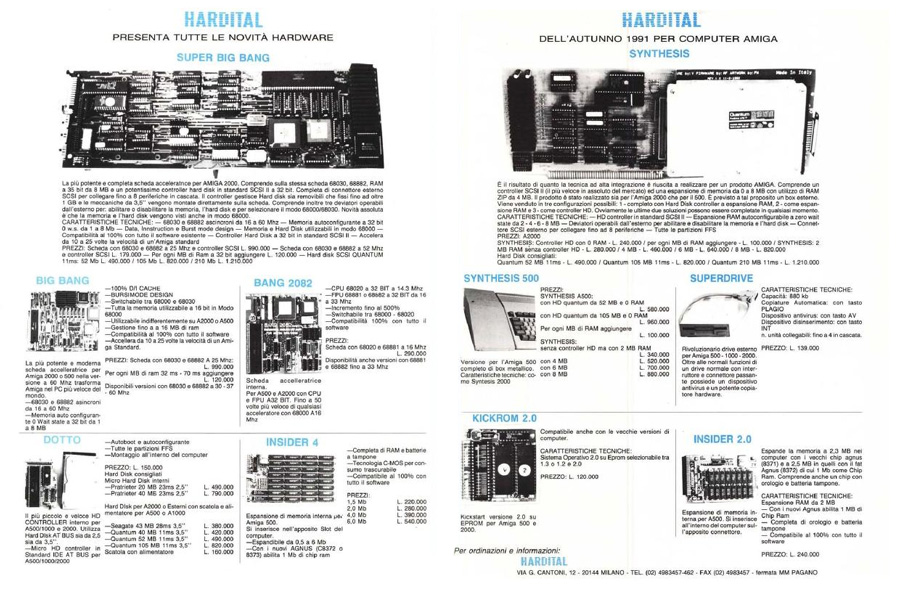Hardital Dotto - Zeitgenössische Werbung - Datum: 1991-11, Herkunft: IT